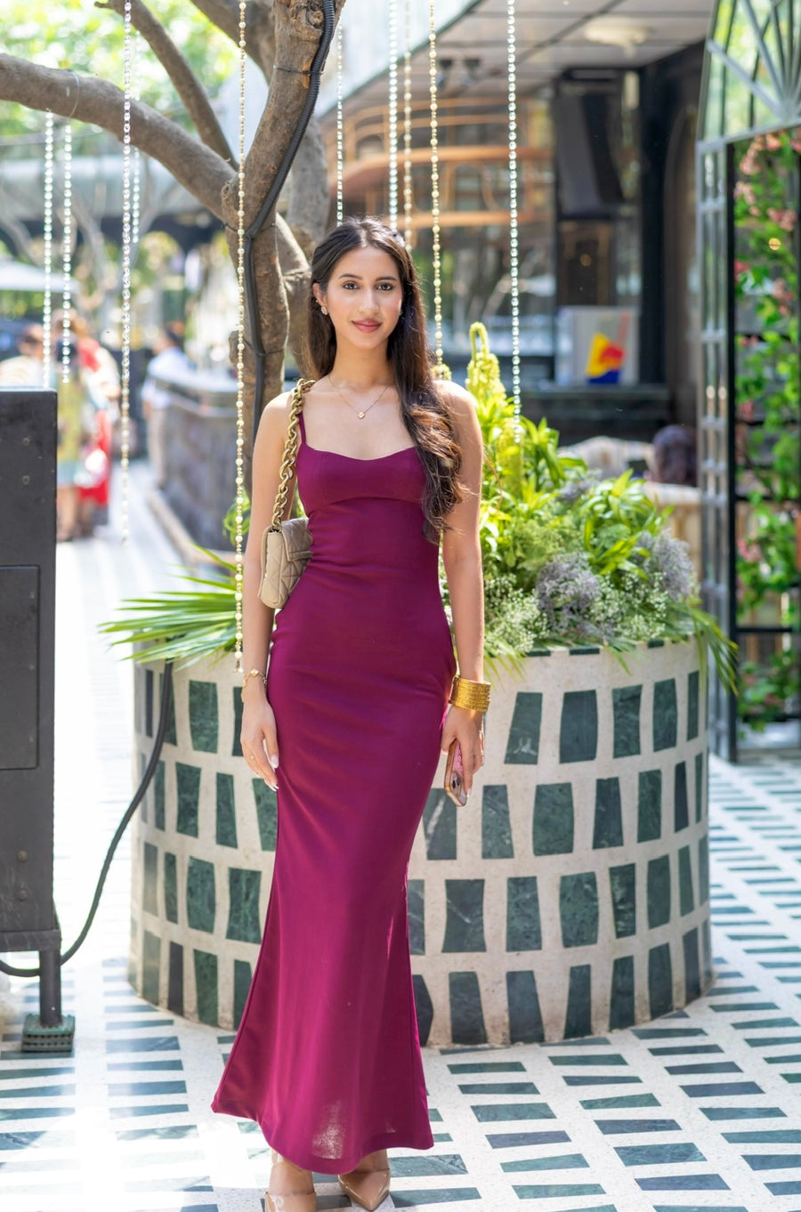 PLUM DRESS - special price