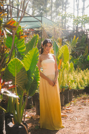 AMALFI DRESS -  mango sorbet (made to order)